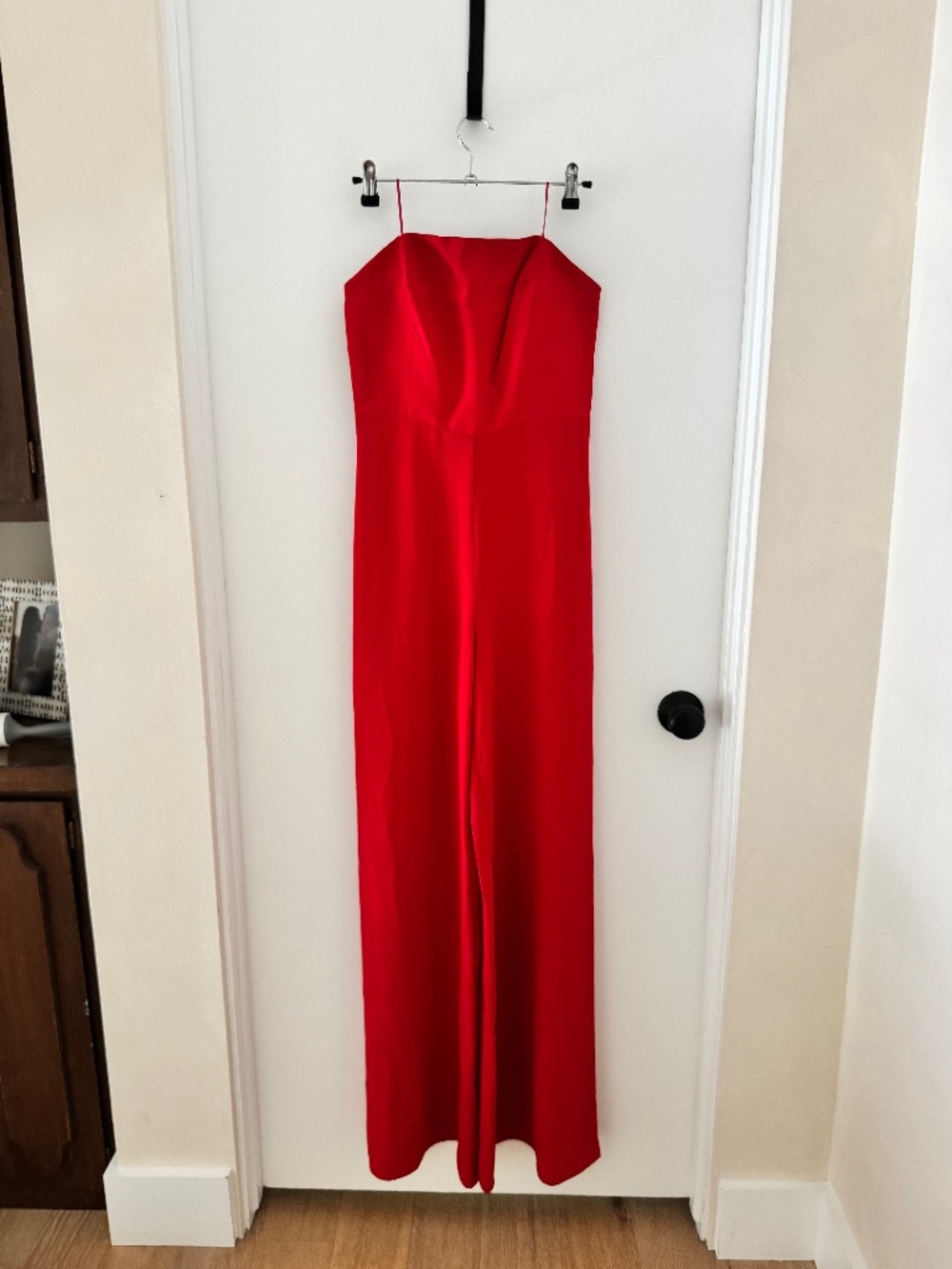 strapless jumpsuit
